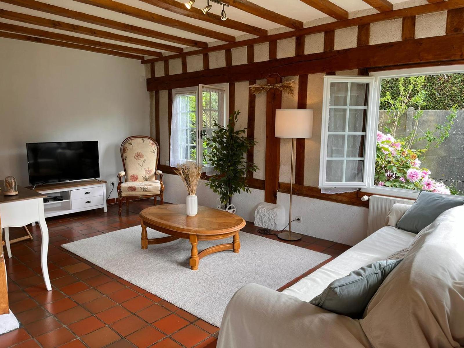 Maison 110 M² Cosy Au Calme Avec Jardin De 1000 M² Pont-Audemer Dış mekan fotoğraf